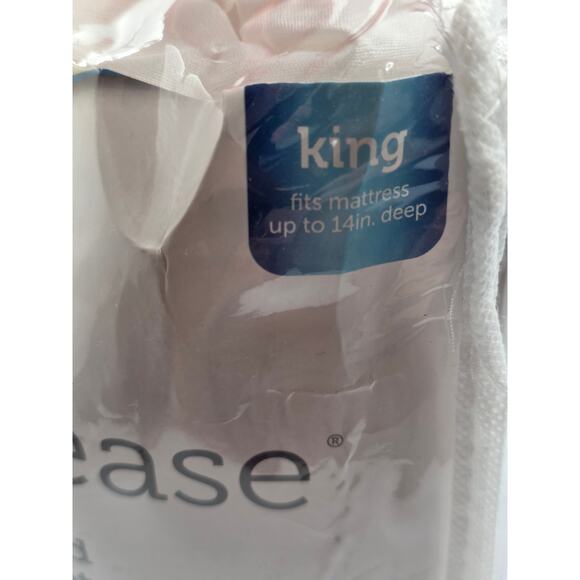 Allerease Zipper Mattress Protector Waterproof Allergy Protection King 14" Deep - Picture 8 of 8